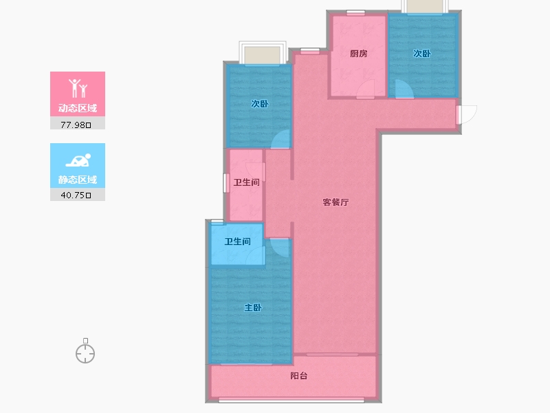 云南省-曲靖市-安厦十五城-120.00-户型库-动静分区