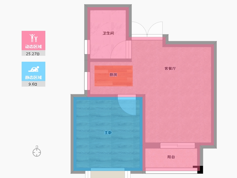 陕西省-西安市-海轩梦想100-30.57-户型库-动静分区