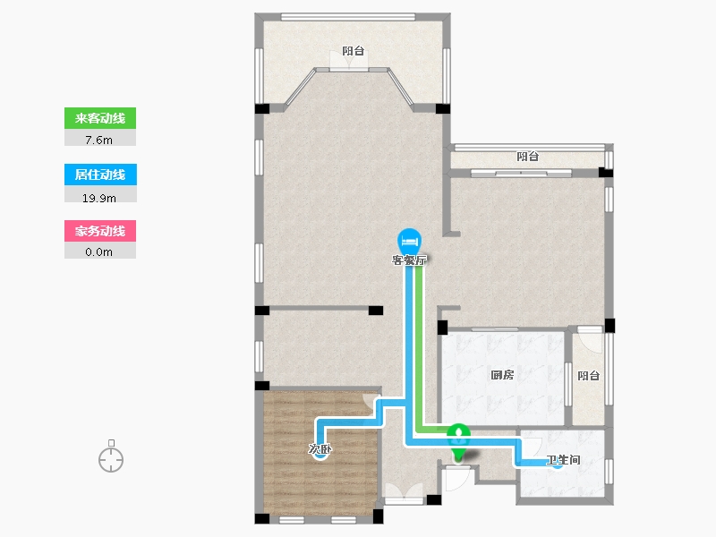 四川省-成都市-长滩壹号-532.00-户型库-动静线