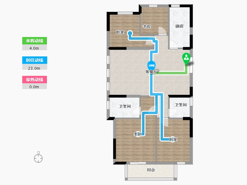 浙江省-温州市-南湖未来社区-114.20-户型库-动静线