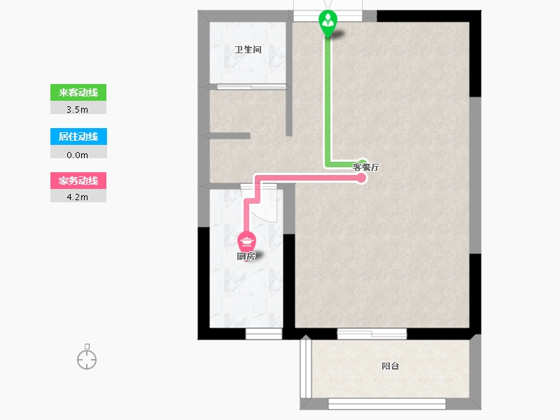 河北省-石家庄市-长丰路6号-41.57-户型库-动静线