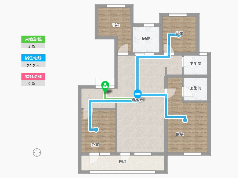 河北省-石家庄市-隆基泰和·紫樾宸府-94.00-户型库-动静线