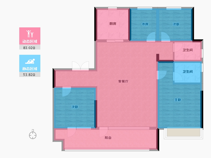 山东省-青岛市-绿地国科健康科技小镇-122.40-户型库-动静分区