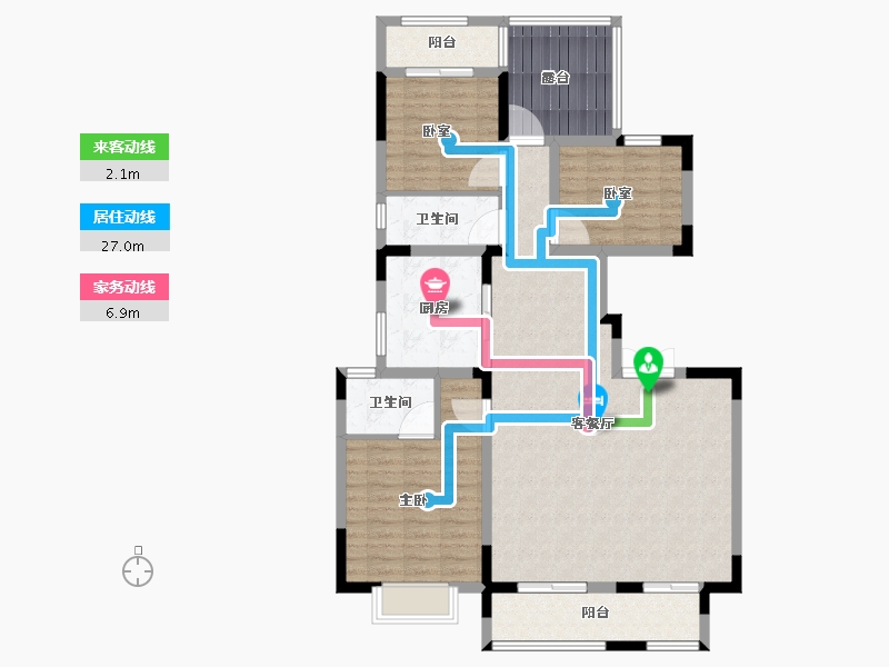 湖北省-武汉市-中建锦绣楚城-114.41-户型库-动静线