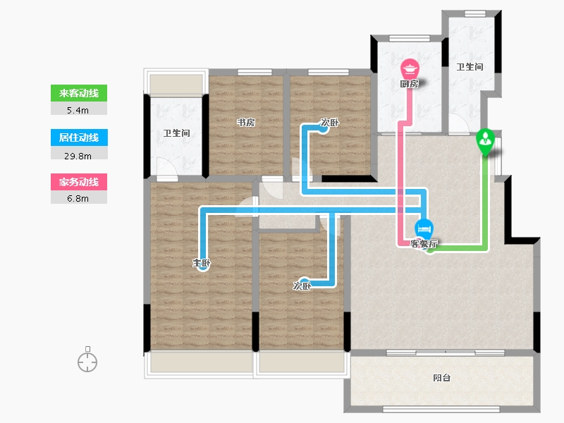 江苏省-南通市-金石源著-149.00-户型库-动静线