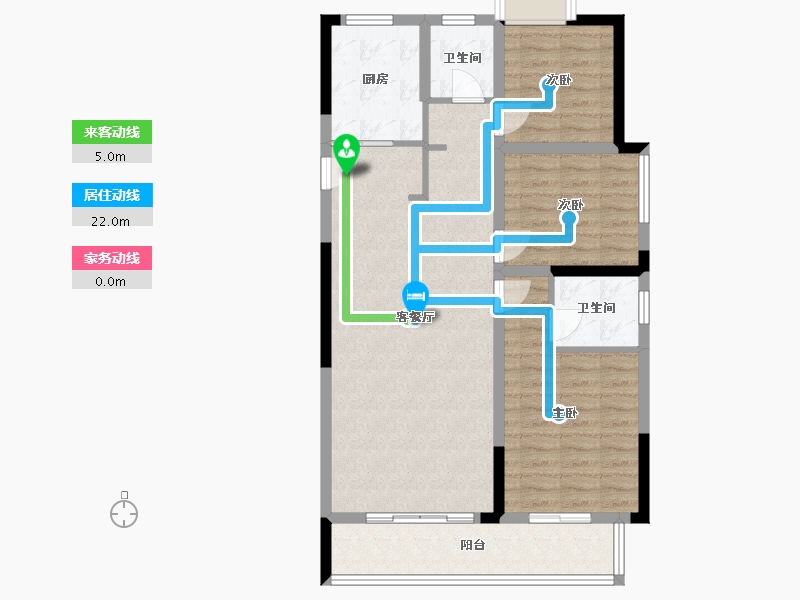 湖北省-宜昌市-长江首府-96.00-户型库-动静线