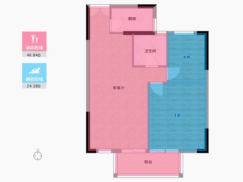 浙江省-温州市-南湖未来社区-64.51-户型库-动静分区