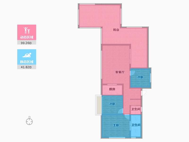 四川省-成都市-云上旅游度假区-127.22-户型库-动静分区