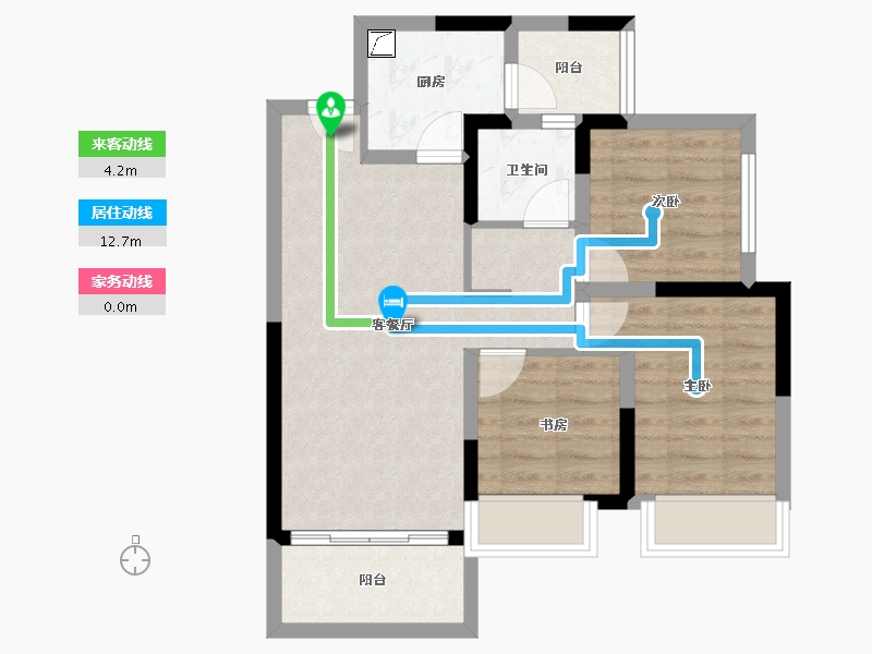 四川省-成都市-川港合作示范园-62.72-户型库-动静线