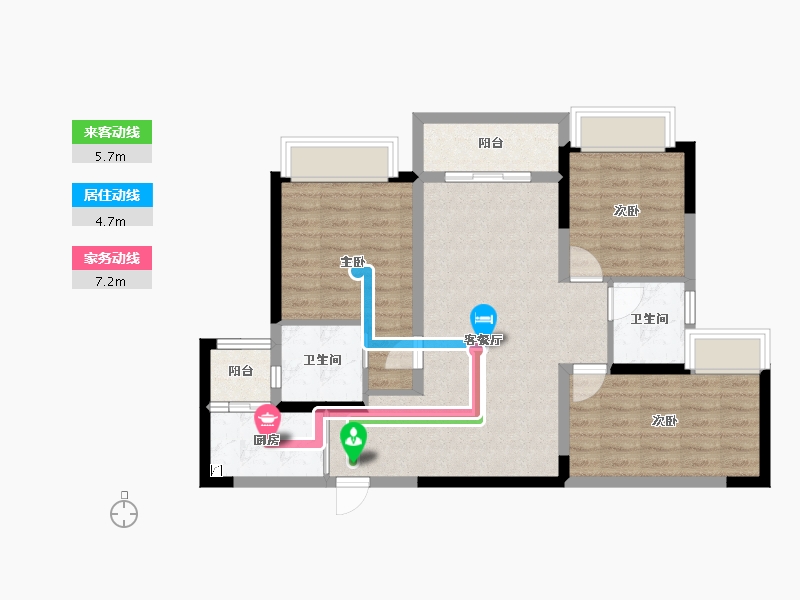 四川省-成都市-朗诗未来著-79.57-户型库-动静线