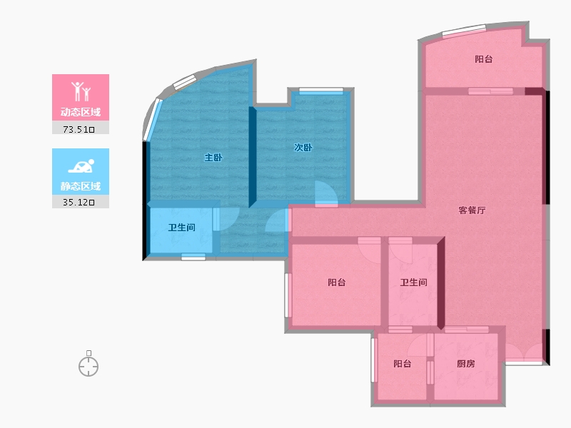 四川省-宜宾市-丹山碧水-120.00-户型库-动静分区