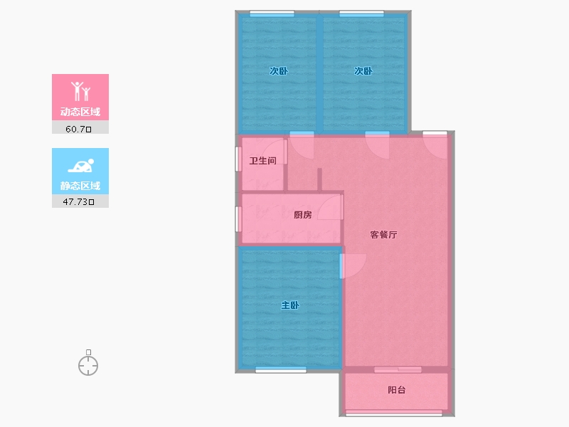 河北省-保定市-恒诚悦园-98.00-户型库-动静分区