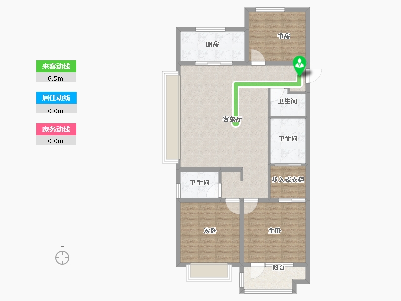 山东省-青岛市-海尔产城创东方学府-102.40-户型库-动静线