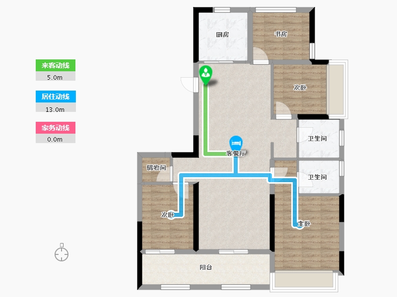 浙江省-台州市-永宁半岛-102.41-户型库-动静线