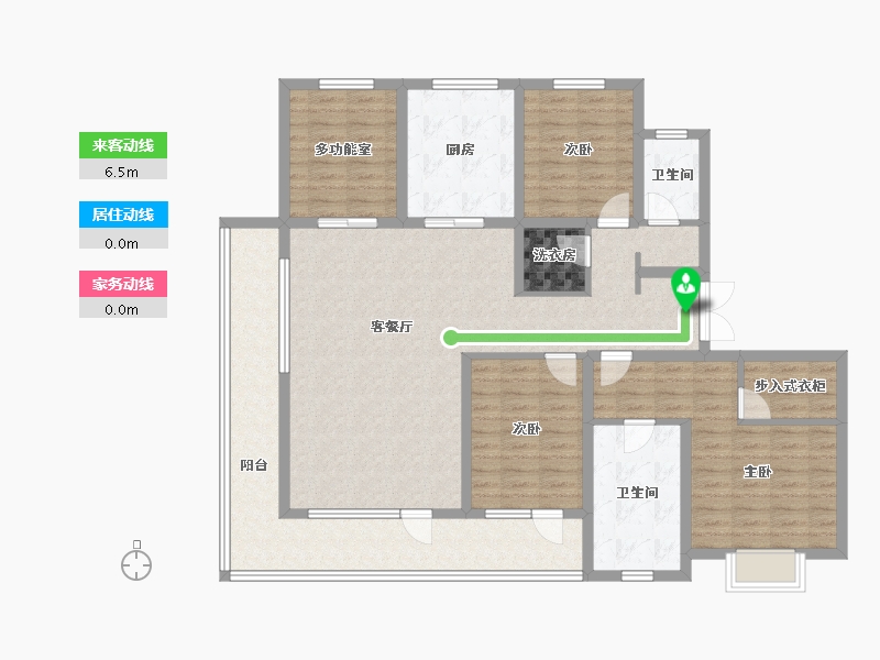 山东省-青岛市-灵山湾壹号-138.01-户型库-动静线