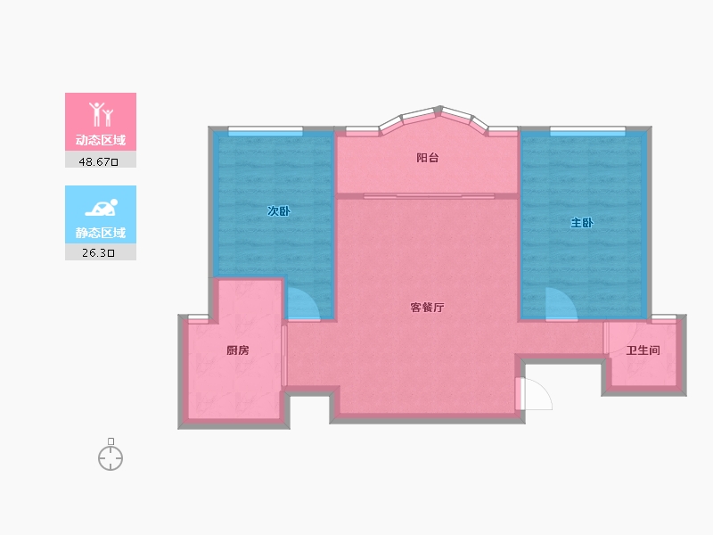 广东省-东莞市-东城中心-80.00-户型库-动静分区