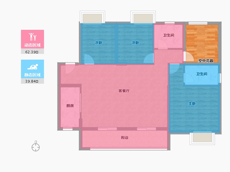 广东省-江门市-印象海伦湾-99.99-户型库-动静分区