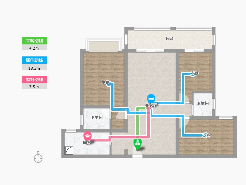 河南省-南阳市-不-100.00-户型库-动静线