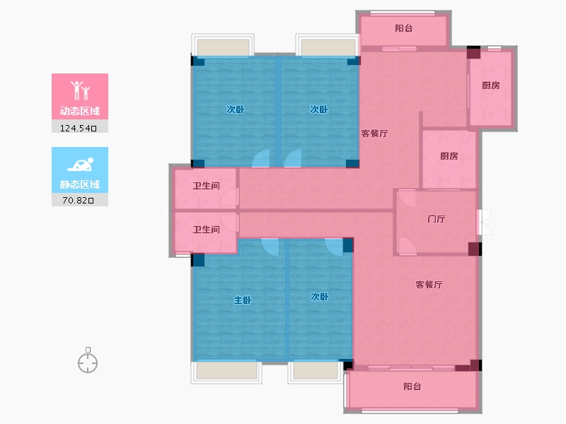 福建省-福州市-德成楼-180.00-户型库-动静分区