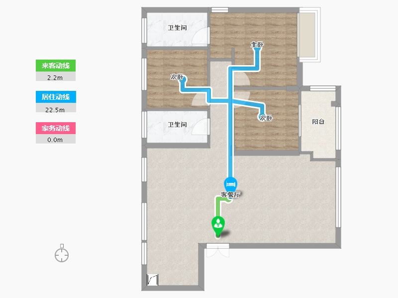 福建省-福州市-恒宇国际华府-99.00-户型库-动静线