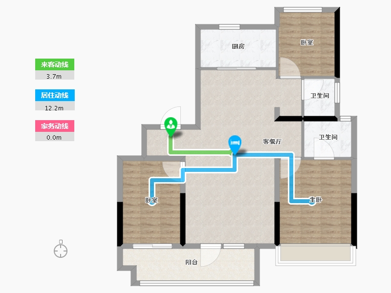 山东省-青岛市-高实城-100.01-户型库-动静线