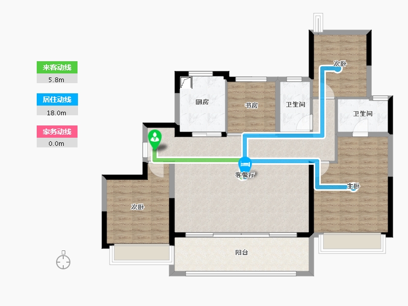 江苏省-无锡市-和玺-114.00-户型库-动静线