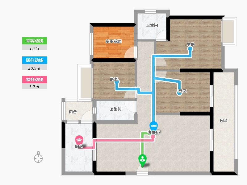 广东省-江门市-印象海伦湾-97.53-户型库-动静线