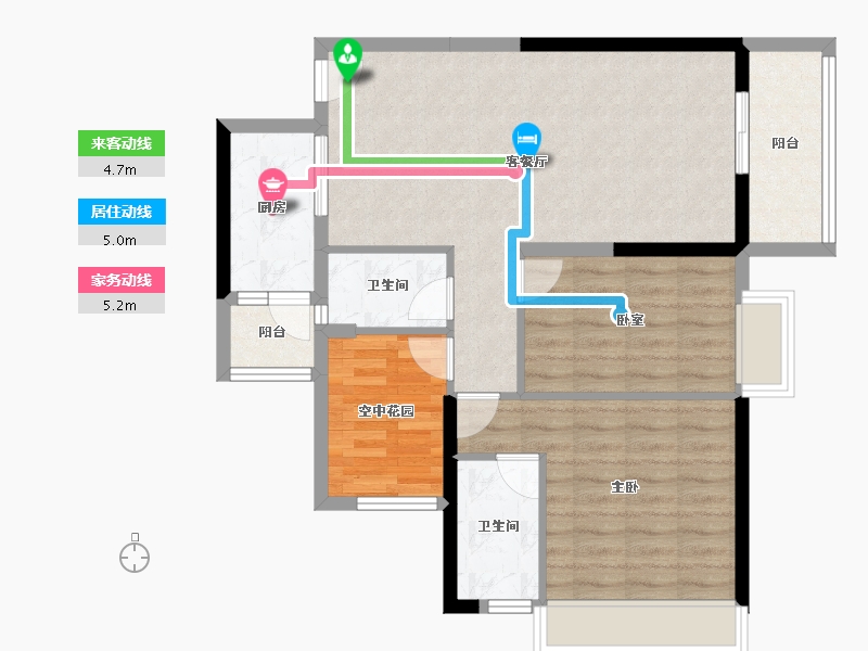 广东省-江门市-印象海伦湾-81.32-户型库-动静线