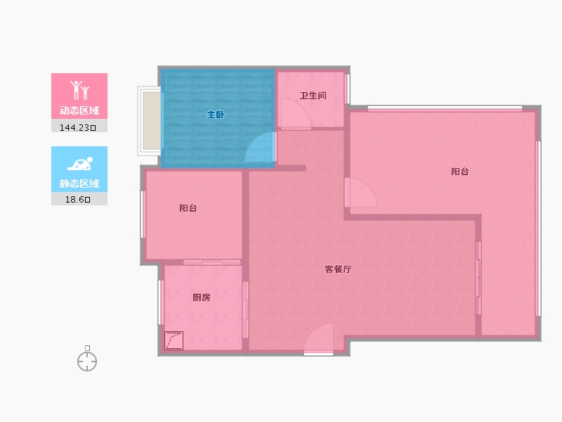 河南省-驻马店市-金茂森林湾-150.00-户型库-动静分区