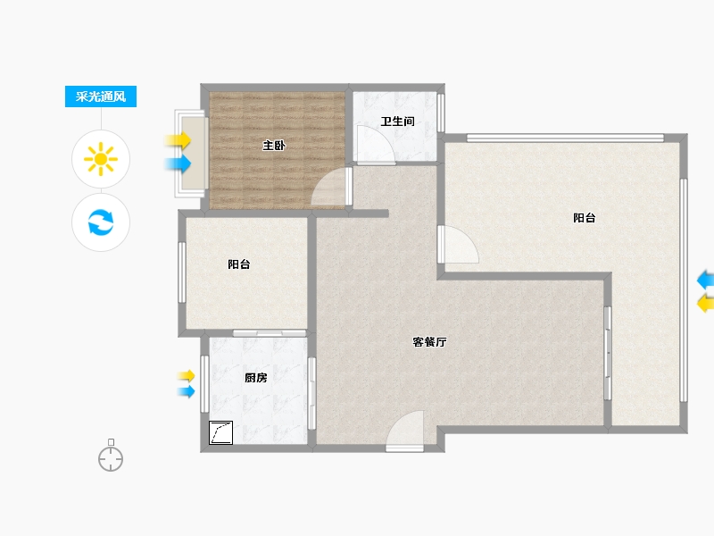 河南省-驻马店市-金茂森林湾-150.00-户型库-采光通风