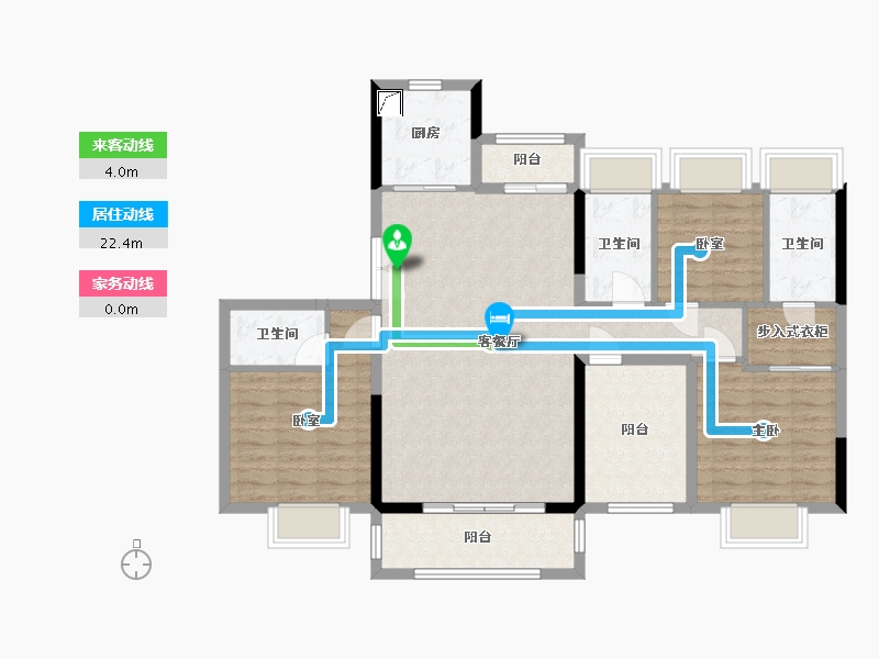 广东省-江门市-江门华发四季-109.42-户型库-动静线