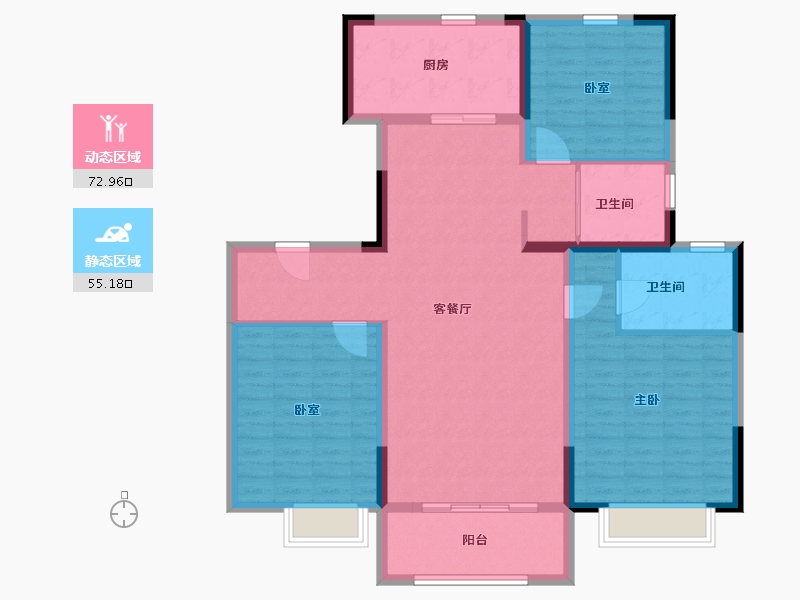 河北省-保定市-碧桂园-1.00-户型库-动静分区