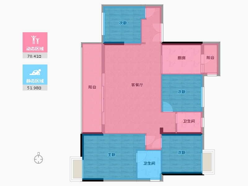 四川省-成都市-丽都府-117.00-户型库-动静分区