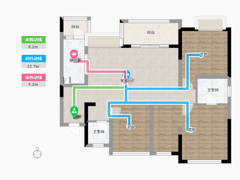 四川省-成都市-御金府B区-93.29-户型库-动静线