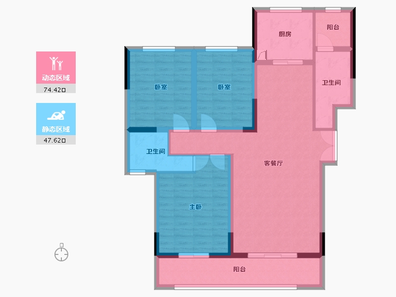 河南省-洛阳市-立业华府-109.93-户型库-动静分区