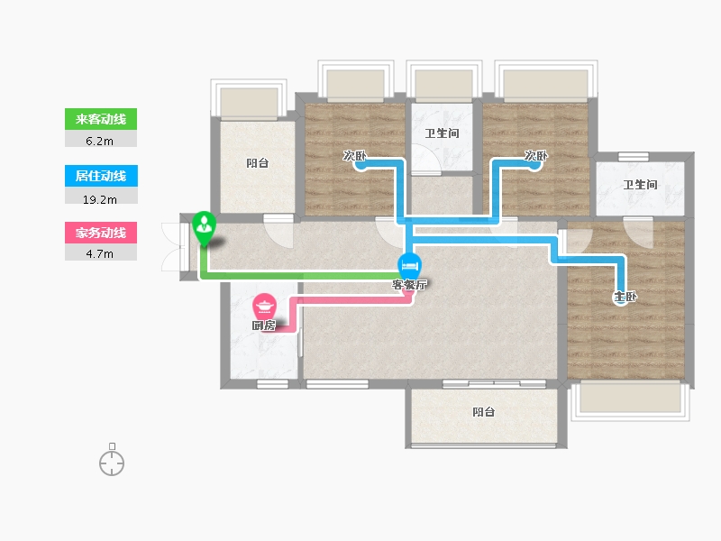 四川省-成都市-越秀亲爱里-100.00-户型库-动静线