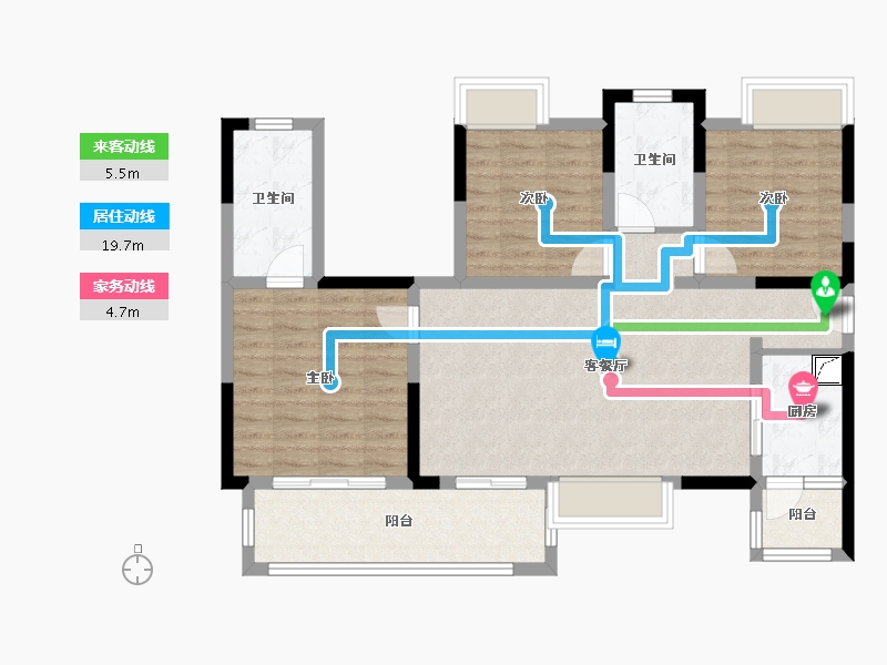 四川省-德阳市-水岸半岛-117.70-户型库-动静线