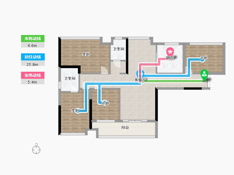 江西省-吉安市-万石垄-108.00-户型库-动静线