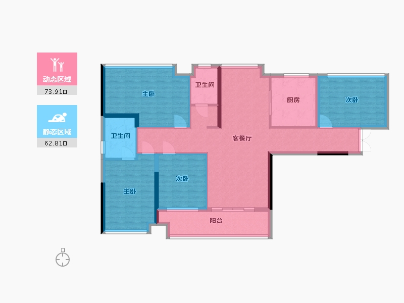 江西省-吉安市-万石垄-108.00-户型库-动静分区