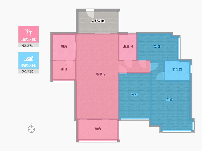 广东省-广州市-南华时代城-103.89-户型库-动静分区