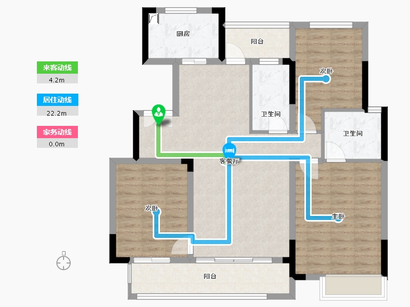 河南省-许昌市-中梁西都府-101.00-户型库-动静线