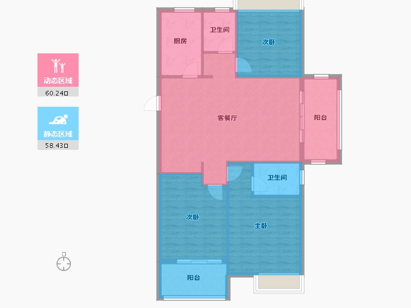 河南省-平顶山市-美好生活家园-109.00-户型库-动静分区