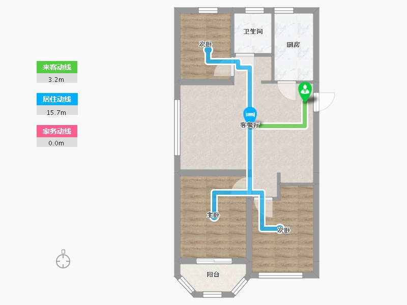 山东省-威海市-万象一品-79.00-户型库-动静线