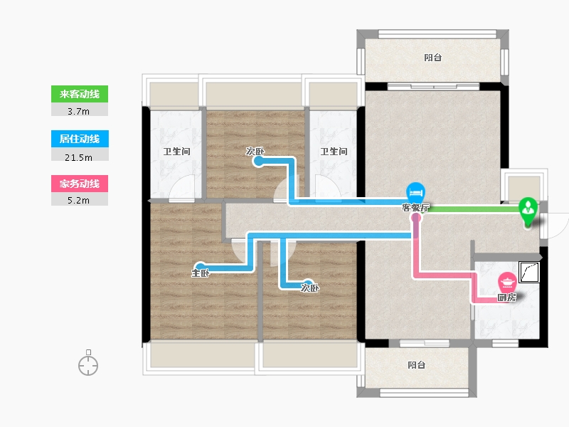 广东省-河源市-河源美的城-96.21-户型库-动静线