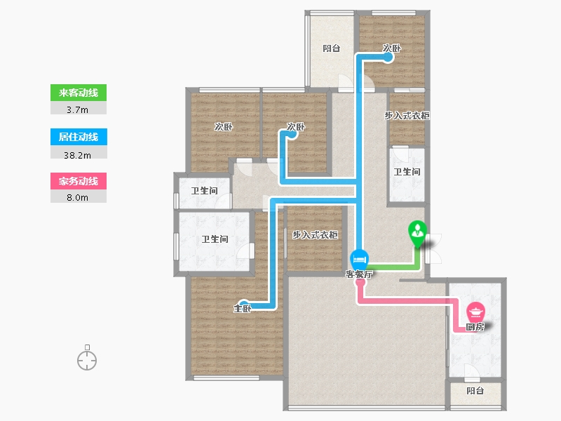 四川省-成都市-保利天悦-200.00-户型库-动静线