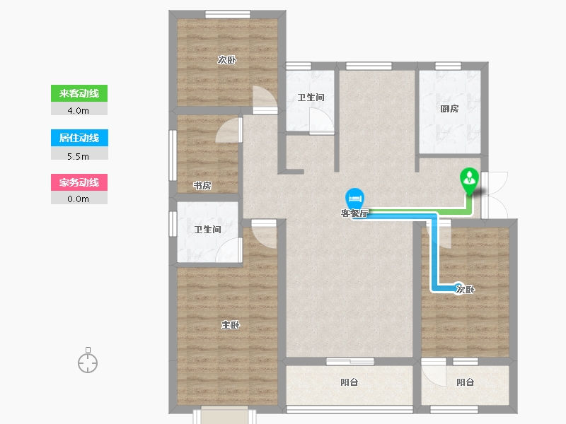 河北省-保定市-玖玺府-120.00-户型库-动静线