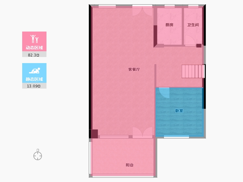 湖南省-郴州市-绿源长安生态城-300.00-户型库-动静分区