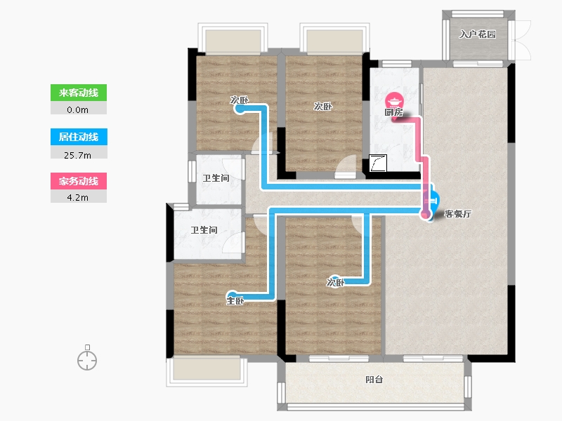 江西省-赣州市-蓝湾里-114.00-户型库-动静线