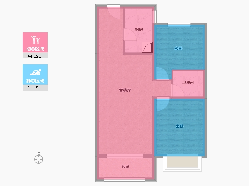 山西省-太原市-万和四季-63.00-户型库-动静分区