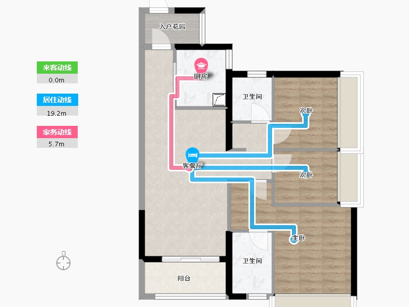 广东省-广州市-万科金域悦府-78.00-户型库-动静线